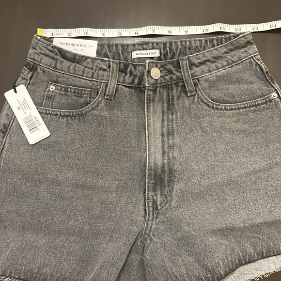 WEWOREWHAT THE BOYFRIEND SHORT RIGID DENIM - Picture 6 of 9